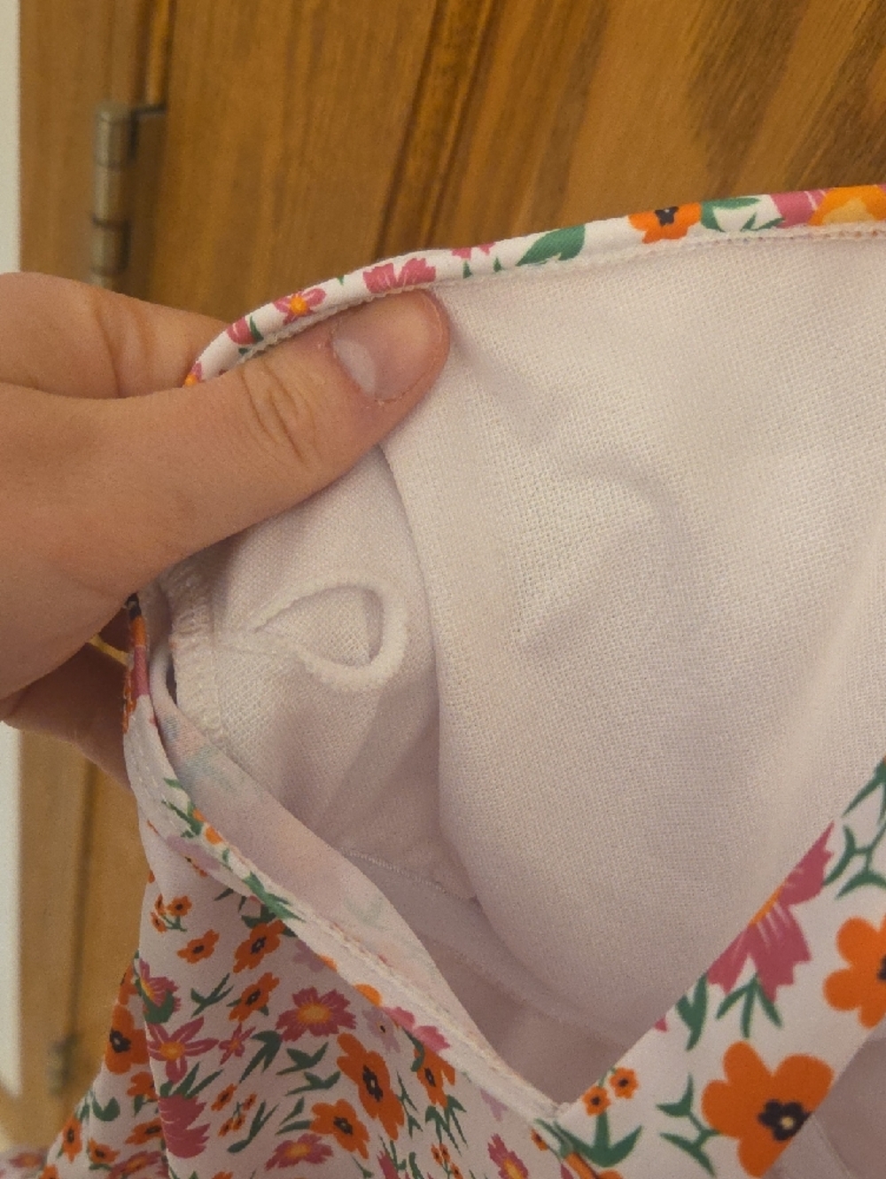 Floral Tie-Shoulder One-Piece Maternity Swimsuit - Picture 5 of 7